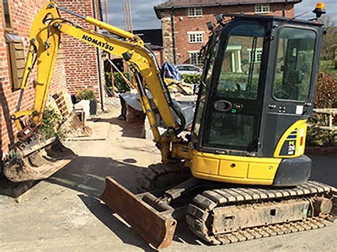 3 Ton Mini Digger Hire 